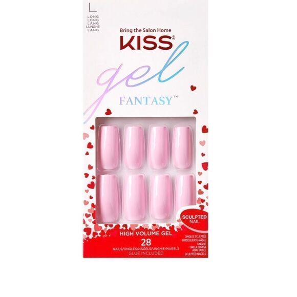 KISS Gel Fantasy Sculpted Nails Barbiecore - Picture 2 of 3